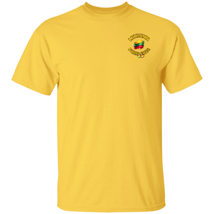 Team Lithuania 2024 Olympics  - Men's Classic Short Sleeve T-Shirt