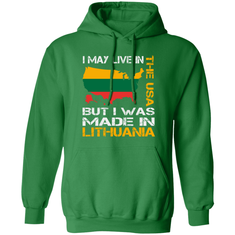 Made in Lithuania - Men/Women Unisex Comfort Pullover Hoodie