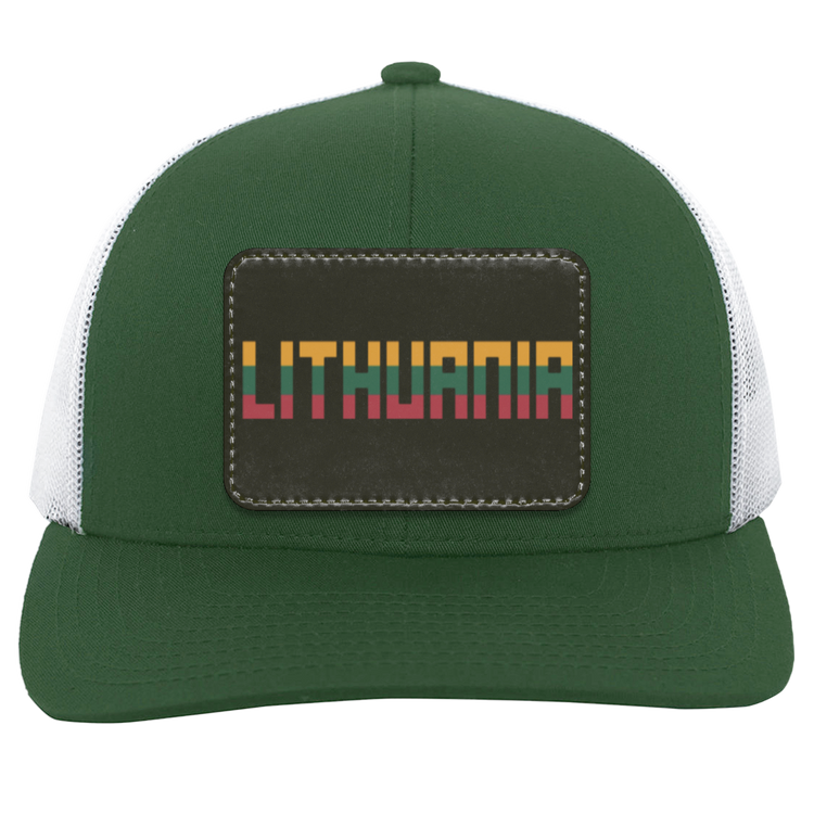 Lithuania Trucker Snap Back - Rectangle Patch