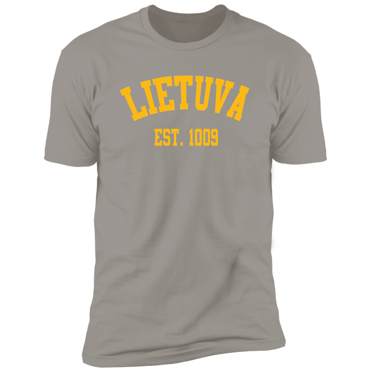 Lietuva Est. 1009 - Men's Next Level Premium Short Sleeve T-Shirt