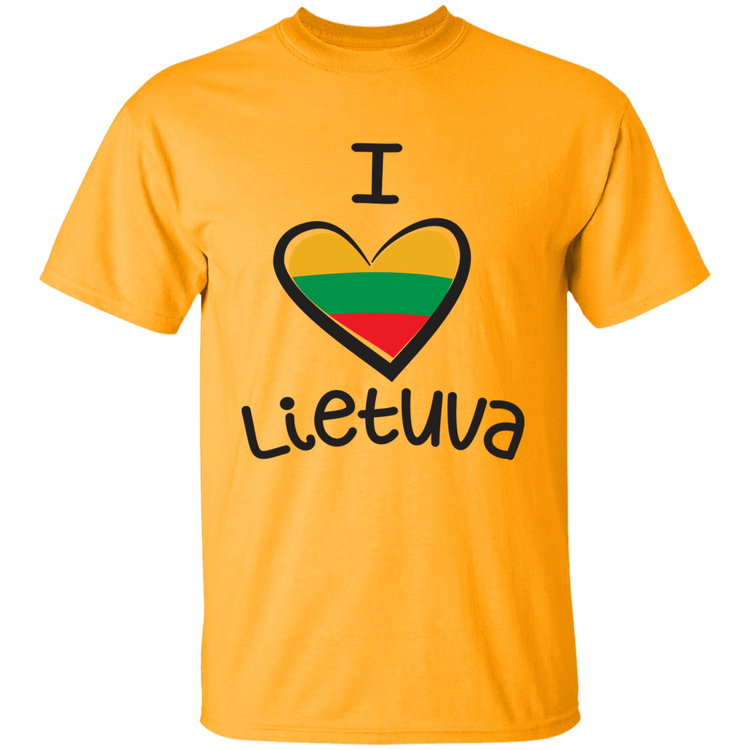 I Love Lietuva - Boys/Girls Youth Classic Short Sleeve T-Shirt