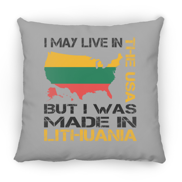 Made in Lithuania - Small Square Pillow