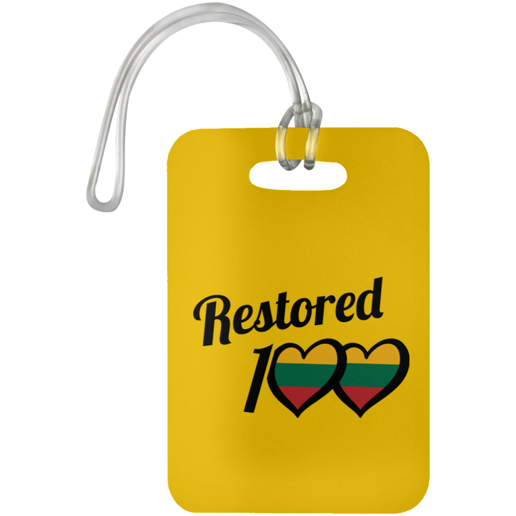 Restored 100 - Luggage Bag Tag