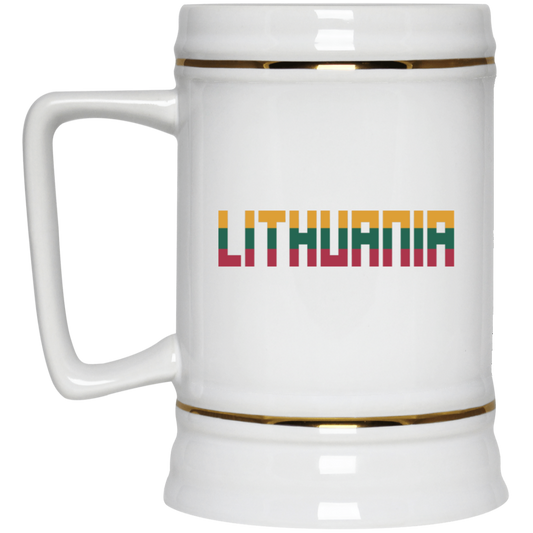 Lithuania - 22 oz. Ceramic Stein