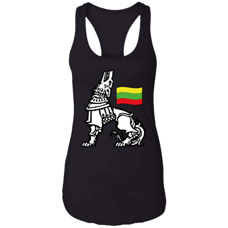 Iron Wolf Lietuva - Women's Next Level Racerback Tank