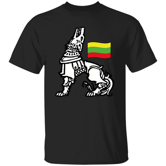 Iron Wolf Lietuva - Men's Basic Short Sleeve T-Shirt