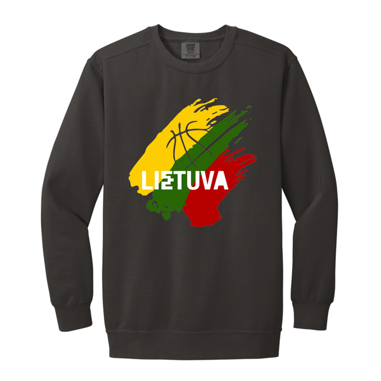 Lietuva BB - Men/Women Unisex Soft-Washed Crewneck Sweatshirt