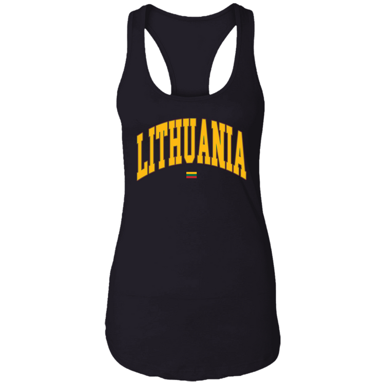 Lithuania - Women's Next Level Racerback Tank