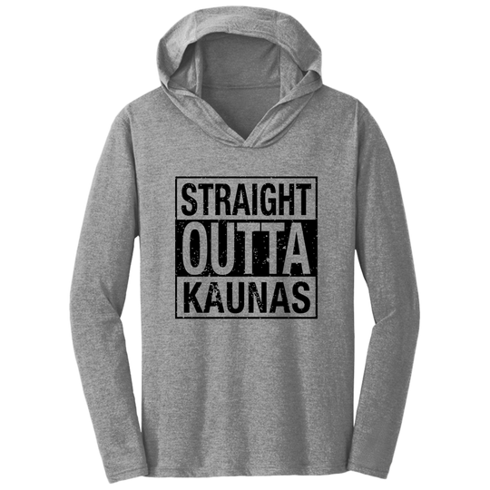 Straight Outta Kaunas - Men's Lightweight Hoodie T