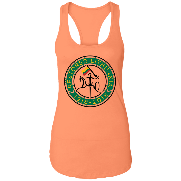 Vytis Restored - Women's Next Level Racerback Tank