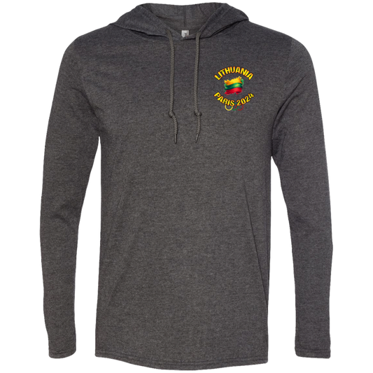 Team Lithuania 2024 Olympics - Men's Lightweight T-Shirt Hoodie