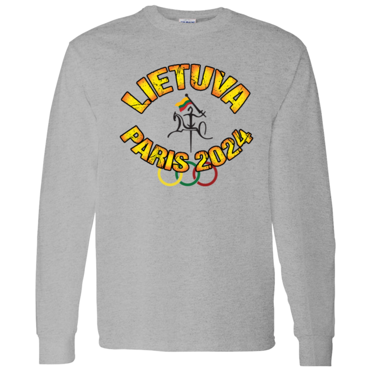 Team Lietuva 2024 Vytis - Men's Classic Cotton Long Sleeve T