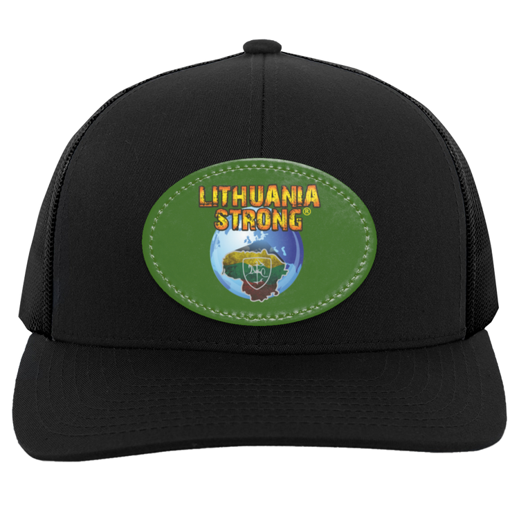 Lithuania Strong Trucker Snap Back - Oval Patch