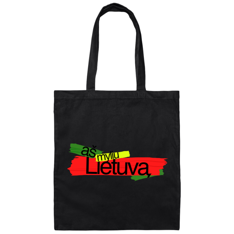 As Myliu Lietuva - Canvas Tote Bag