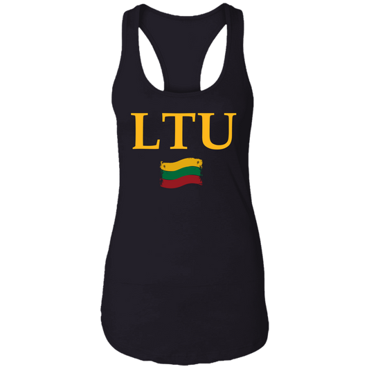 Lietuva LTU - Women's Next Level Racerback Tank
