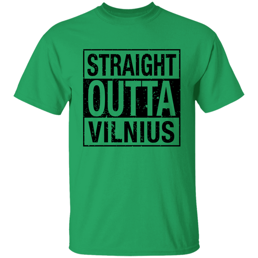 Straight Outta Vilnius - Boys/Girls Youth Classic Short Sleeve T-Shirt