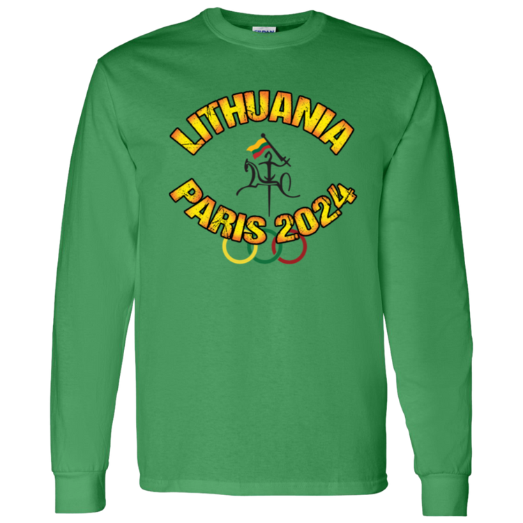 Team Lithuania 2024 Vytis - Men's Classic Cotton Long Sleeve T