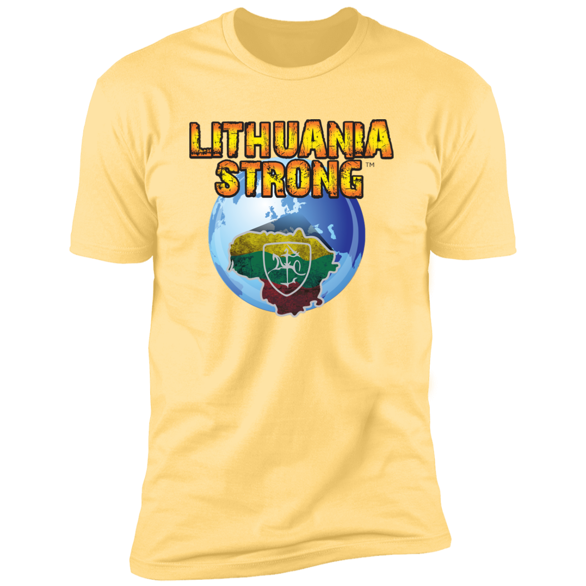 Lithuania Strong - Men's Next Level Premium Short Sleeve T-Shirt