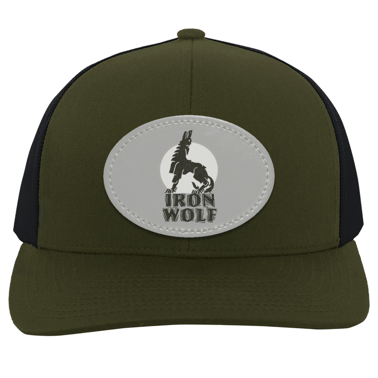 Iron Wolf LT Trucker Snap Back - Oval Patch