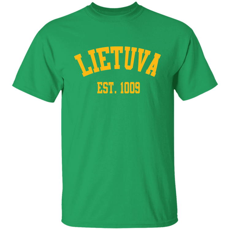 Lietuva Est. 1009 - Boys/Girls Youth Basic Short Sleeve T-Shirt