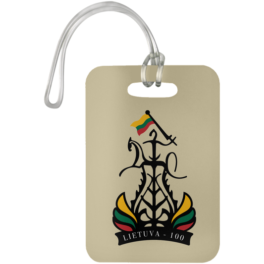 Lietuva 100 Restored - Luggage Bag Tag