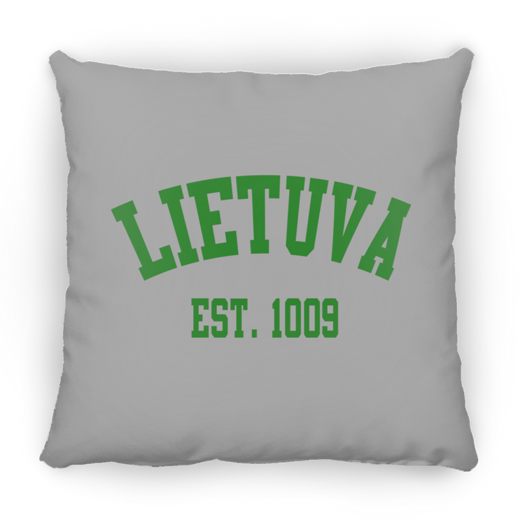 Lietuva Est. 1009 - Small Square Pillow