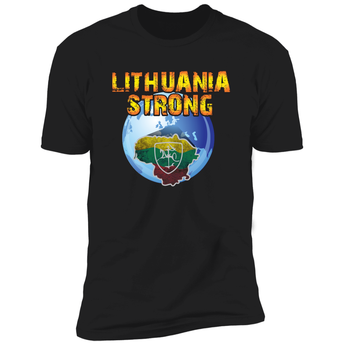 Lithuania Strong - Men's Next Level Premium Short Sleeve T-Shirt