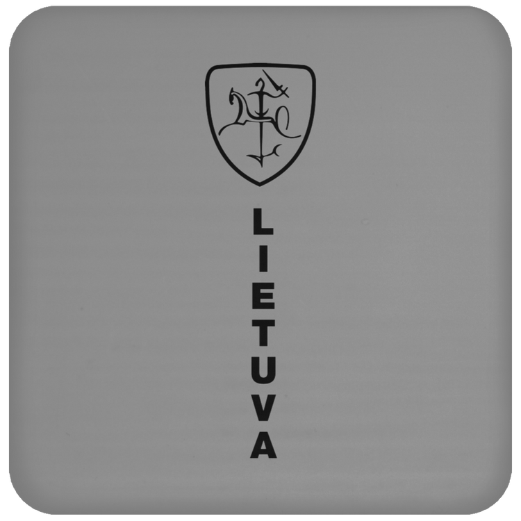 Vytis Shield Lietuva - High Gloss Coaster