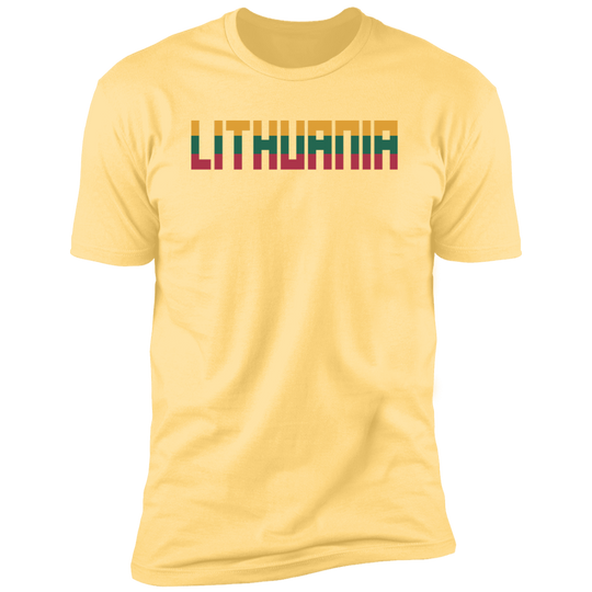 Lithuania - Men's Next Level Premium Short Sleeve T-Shirt