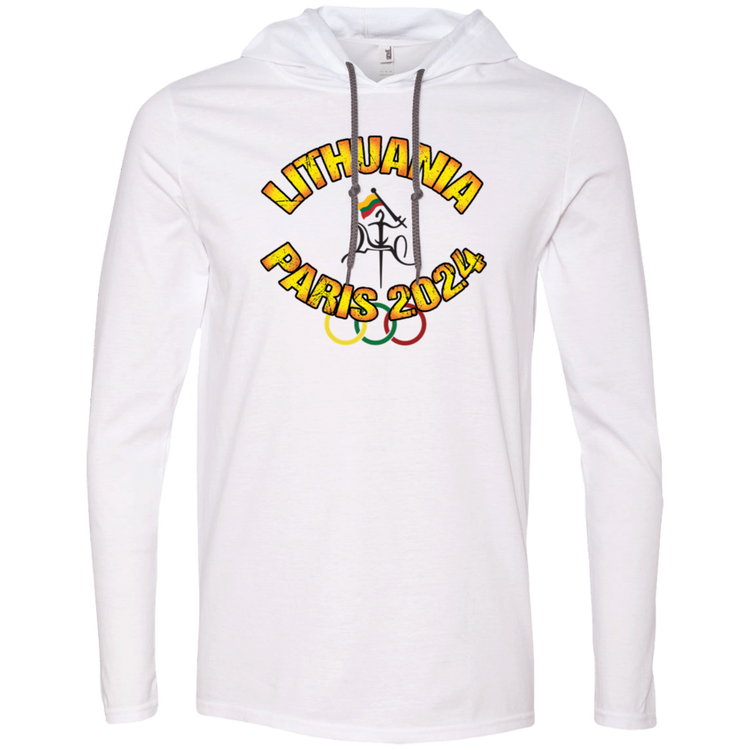 Team Lithuania 2024 Vytis - Men's Lightweight T-Shirt Hoodie