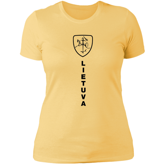 Vytis Shield Lietuva - Women's Next Level Boyfriend Tee