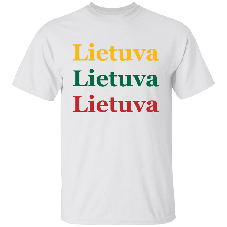 Lietuva - Boys/Girls Youth Basic Short Sleeve T-Shirt