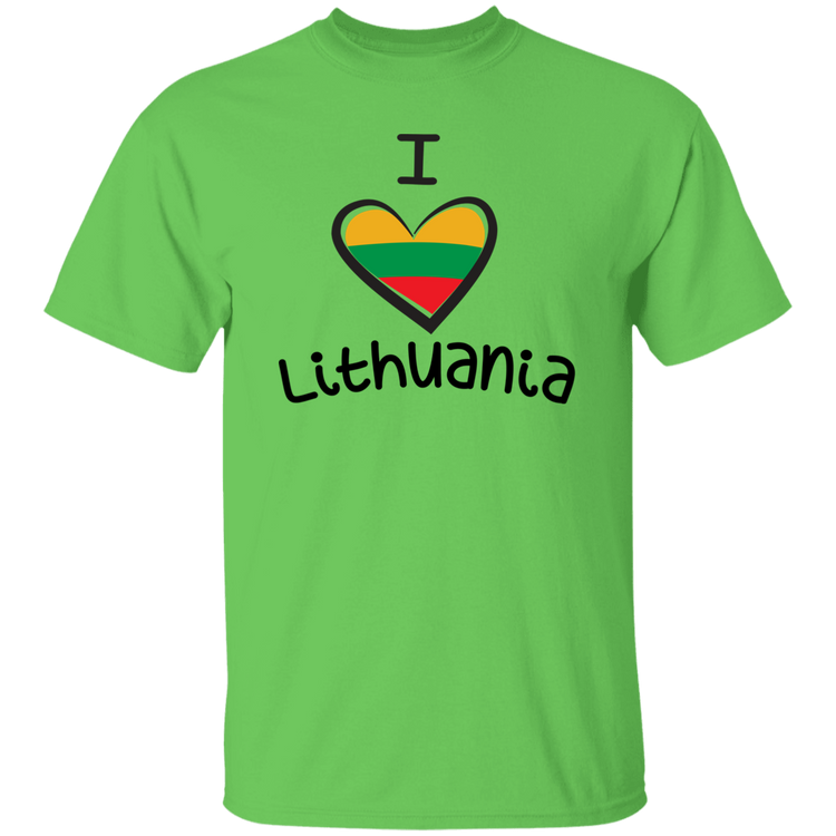 I Love Lithuania - Men's Classic Short Sleeve T-Shirt