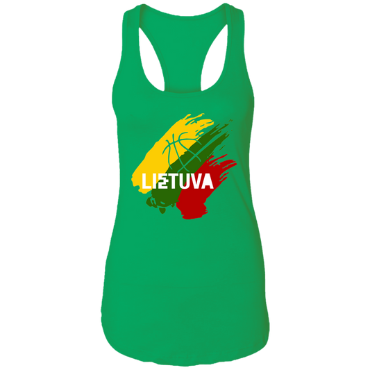 Lietuva BB - Women's Next Level Racerback Tank