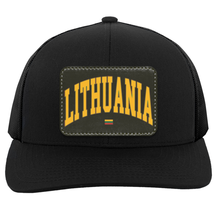 Lithuania Trucker Snap Back - Rectangle Patch