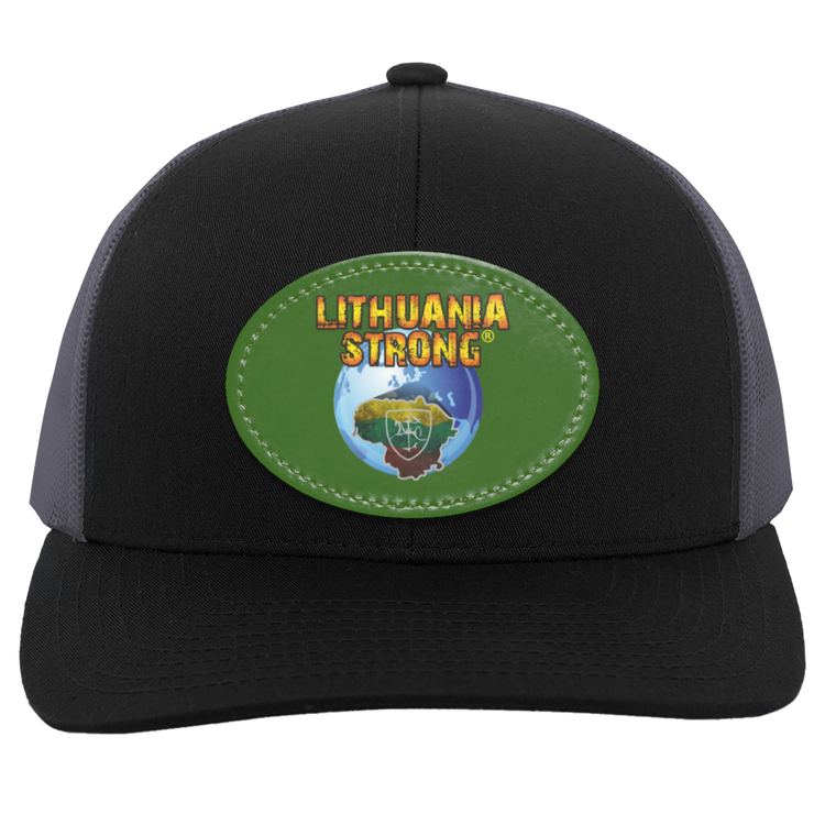 Lithuania Strong Trucker Snap Back - Oval Patch