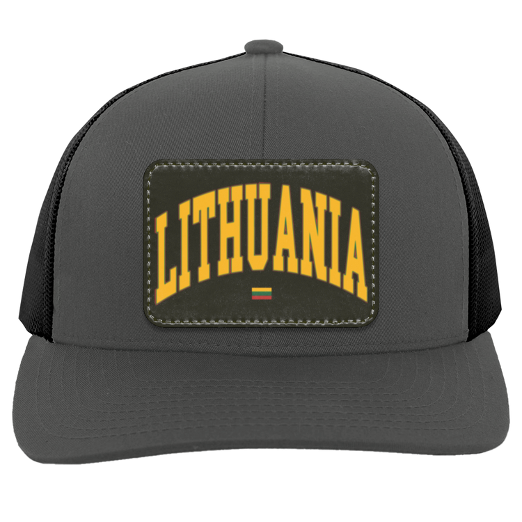 Lithuania Trucker Snap Back - Rectangle Patch