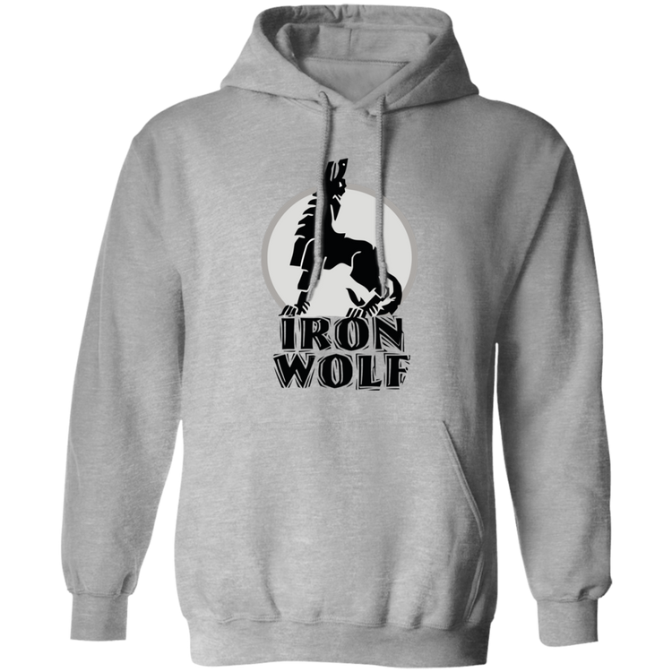 Iron Wolf LT - Men/Women Unisex Comfort Pullover Hoodie