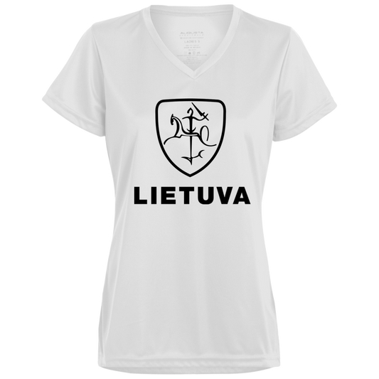 Vytis Lietuva - Women's Augusta Activewear V-Neck Tee