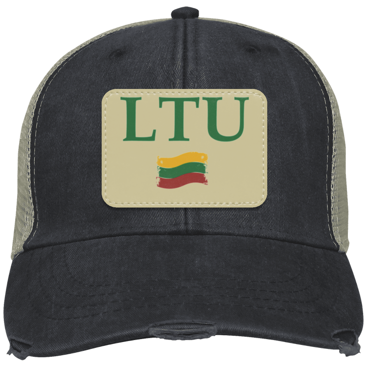 Lietuva LTU Distressed Ollie Cap - Rectangle Patch