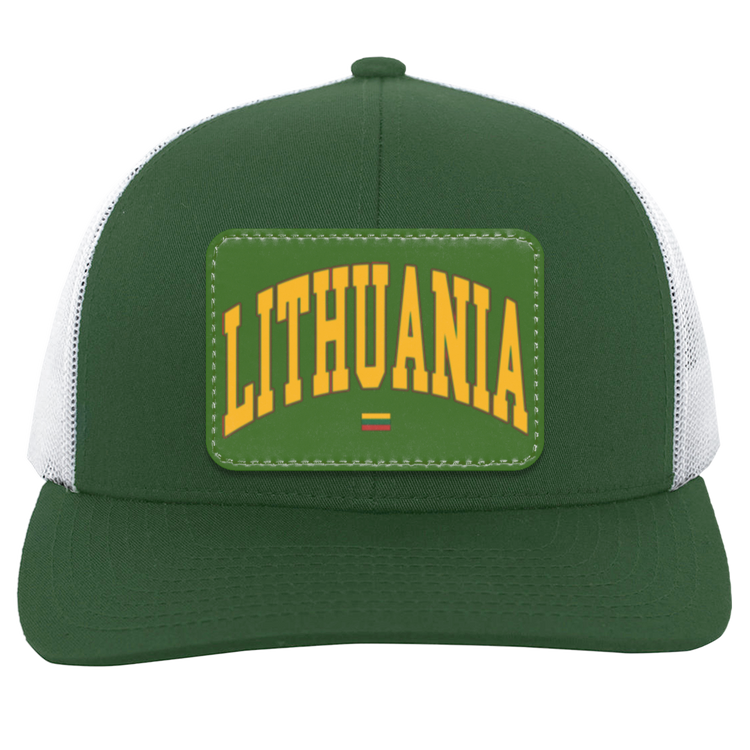 Lithuania Trucker Snap Back - Rectangle Patch