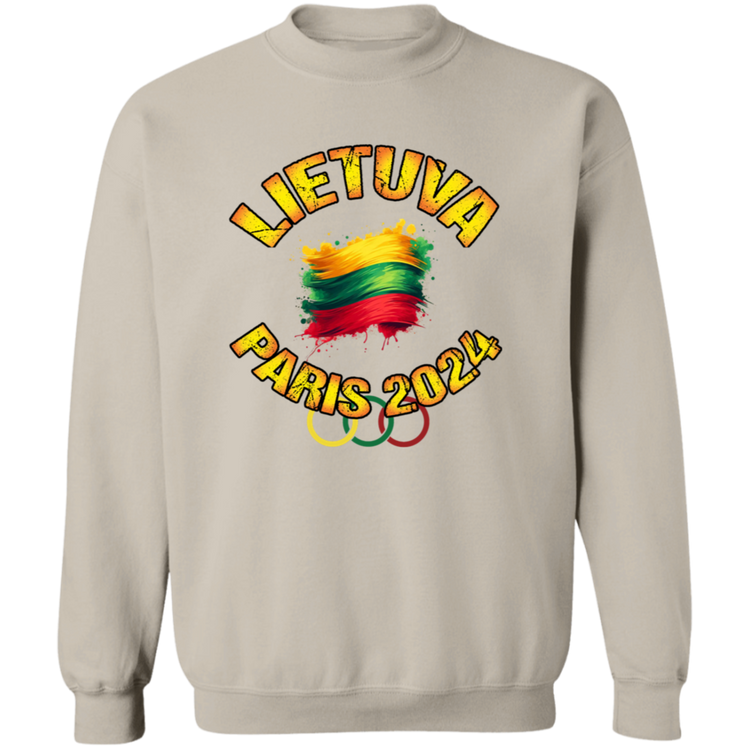 Team Lietuva 2024 Olympics - Men/Women Unisex Comfort Crewneck Pullover Sweatshirt