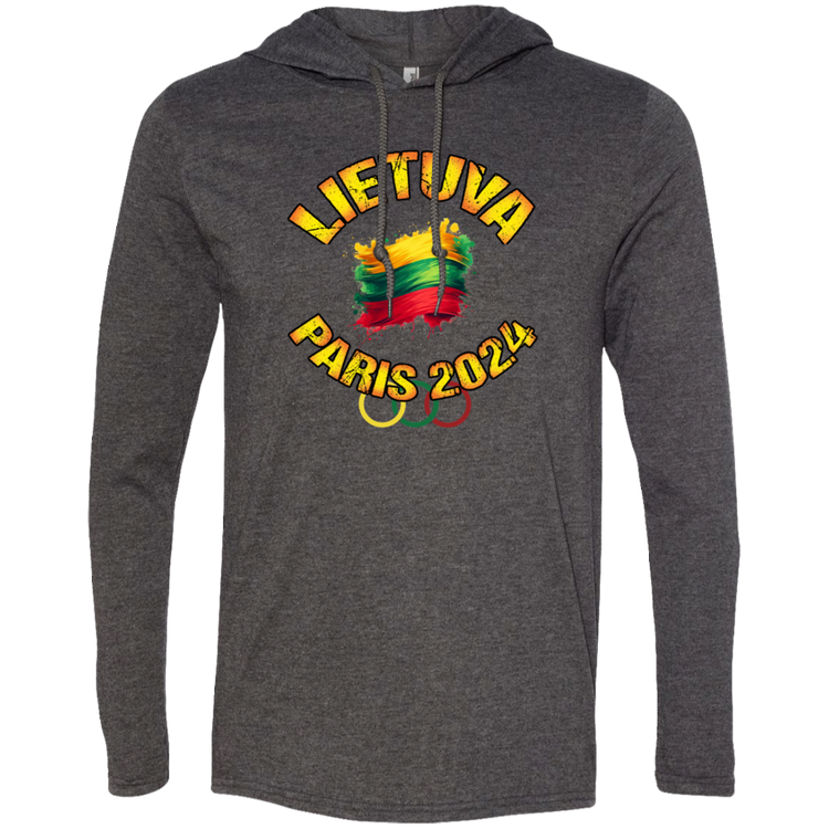 Team Lietuva 2024 Olympics - Men's Lightweight T-Shirt Hoodie