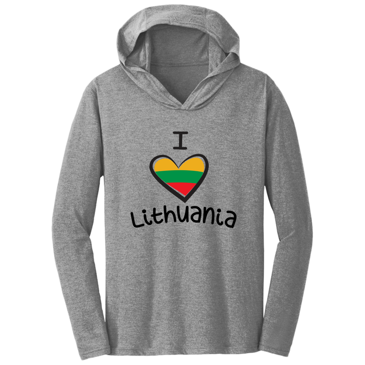 I Love Lithuania - Men's Lightweight Hoodie T