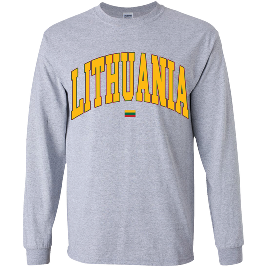 Lithuania - Boys Youth Basic Long Sleeve T-Shirt