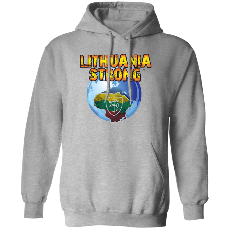 Lithuania Strong - Men/Women Unisex Basic Pullover Hoodie