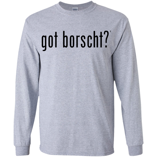 got borscht? - Boys Youth Basic Long Sleeve T-Shirt