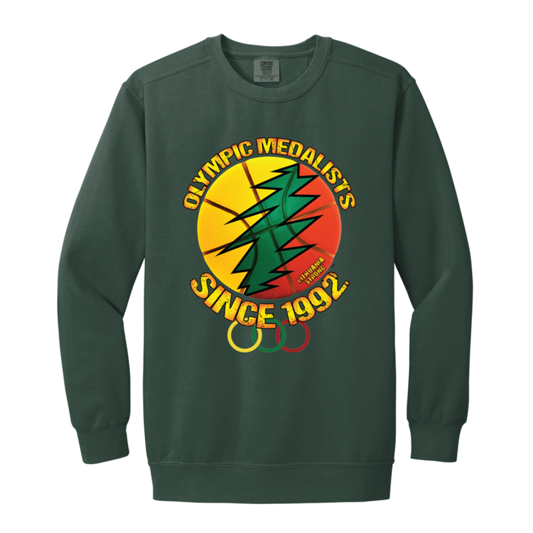 Olympic Medalists '92 -Men/Women Unisex Soft-Washed Crewneck Sweatshirt
