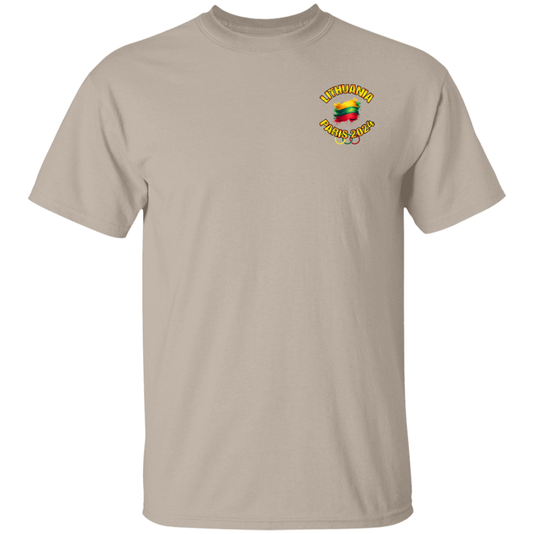 Team Lithuania 2024 Olympics  - Men's Classic Short Sleeve T-Shirt