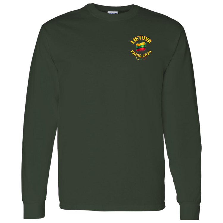 Team Lietuva 2024 Olympics - Men's Classic Cotton Long Sleeve T